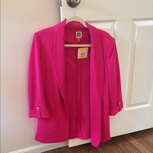 Anne Klein Vibrant Pink Blazer